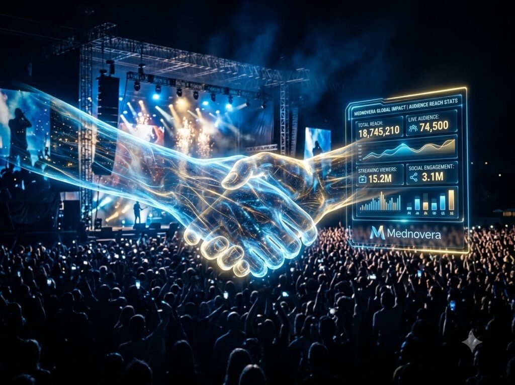 Music event sponsorship in Kolkata with MedNovera helping organisers find the right brand partners and corporate sponsors.