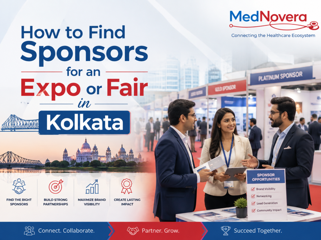How to Find Sponsors for an Expo or Fair in Kolkata expo sponsor kolkata mednovera how to find